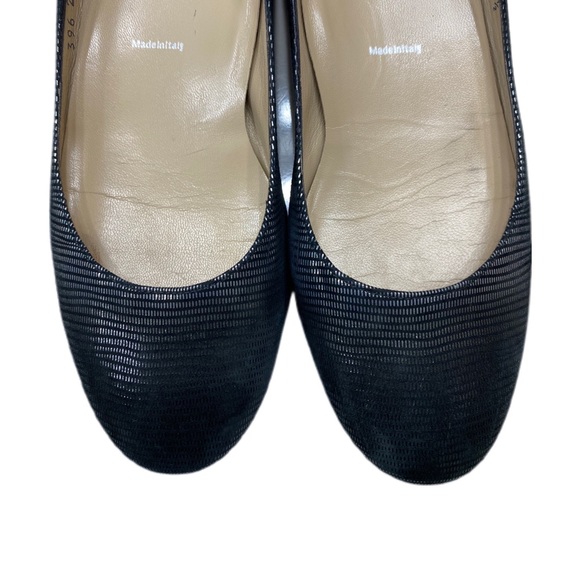 Ron white black leather loafers made in Italy size 39.5 - Picture 4 of 8